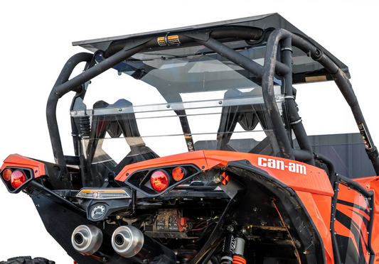 REAR WINDSCREEN POLYCARBONATE CANAM MAVERICK UTV, WINDSHIELD