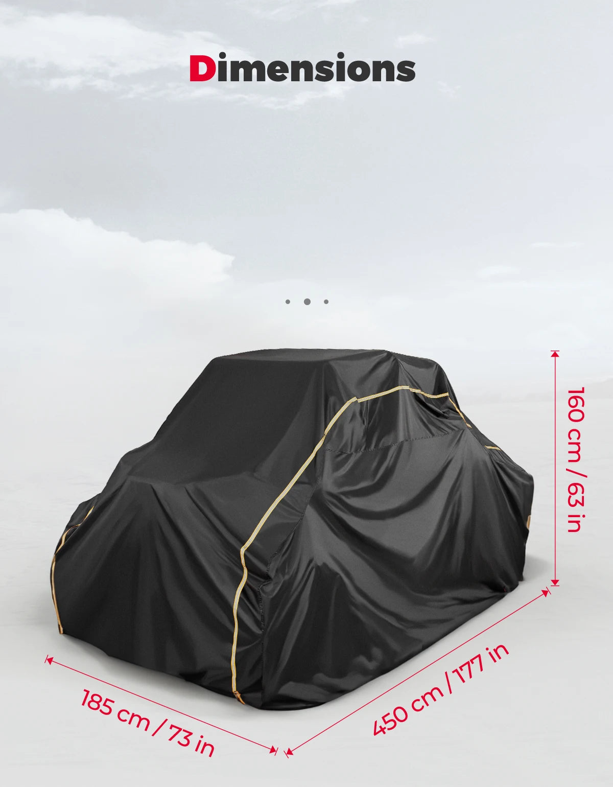 210D PU 4 Seat X3 Cover KEMIMOTO UTV Utility Vehicle Storage Cover For Can-Am Maverick X3 brp Maverick x3 Rain Protect Mud