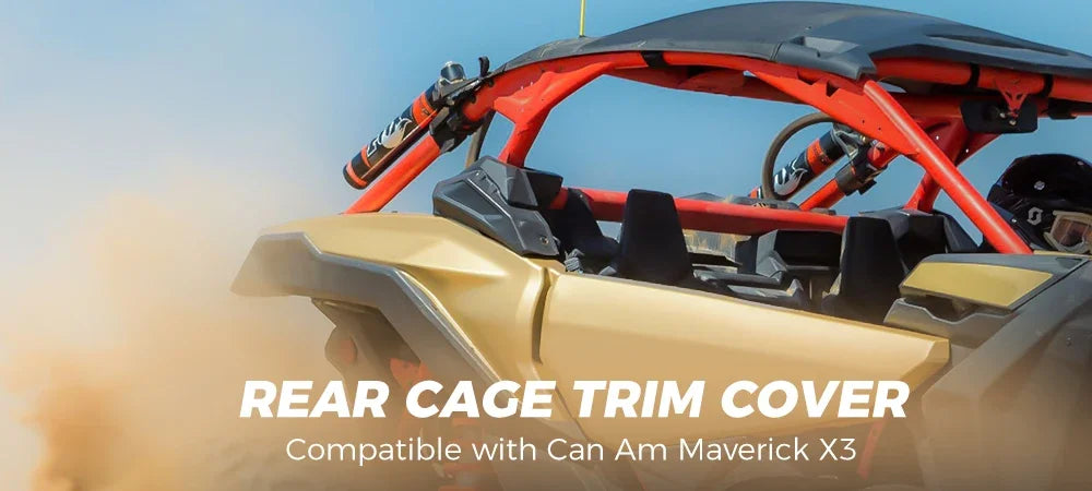 UTV 705010335 705010336 Rear Cage Trim Plastic Cover for Can-am Maverick X3 Max R RR 4x4 XMR XDS XRC XRS DS RS Turbo DPS 900