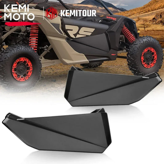 UTV Lower Door Panel Inserts Metal Frame for BRP 715002903 for Can-am Maverick X3 R RR 2 Doors 4x4 XRC Turbo DPS 2017-2024