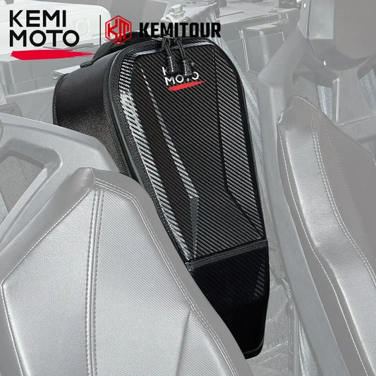 UTV KEMIMOTO Seats Center Shoulder Console Storage Cargo Bag for Can-Am Maverick X3 Max 900 HO R RR 4x4 XRC XMR Turbo DPS