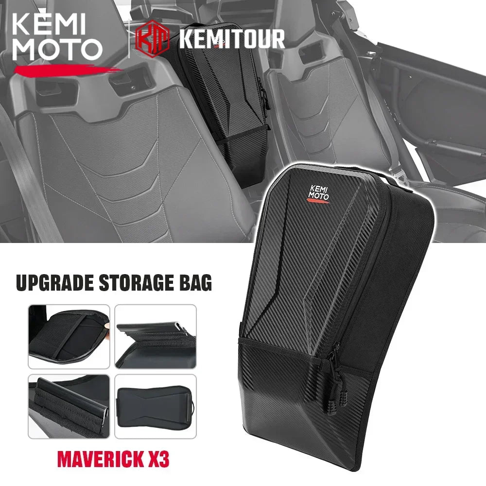 Upgrade Seat Center Shoulder Console Storage Bag For Can-am Maverick X3 Max R RR 4x4 XMR XDS XRC XRS DS RS Turbo DPS 900 HO