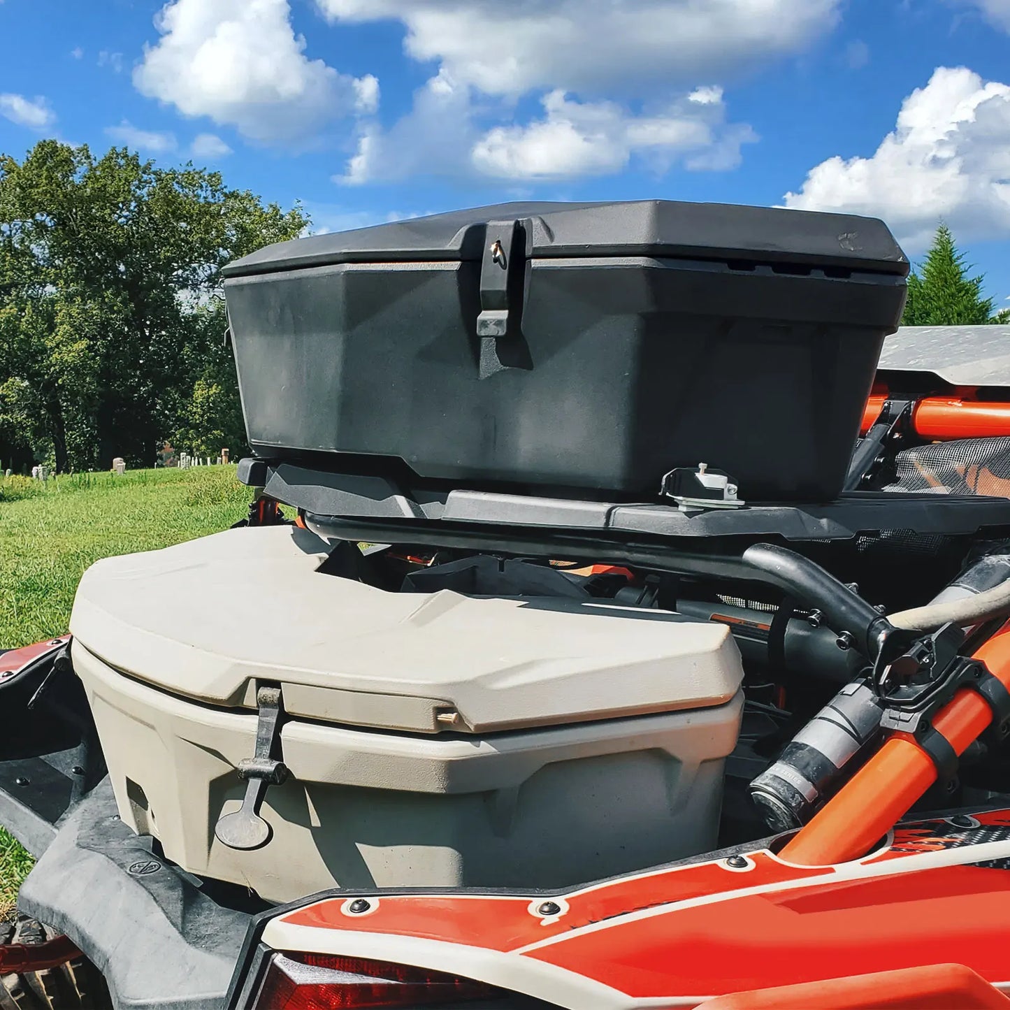 ATV/UTV 8 Gal 715004778 Cargo Storage Box for Can-Am Maverick X3, Commander, Maverick Max, G2/G2S, Outlander Max Renegade