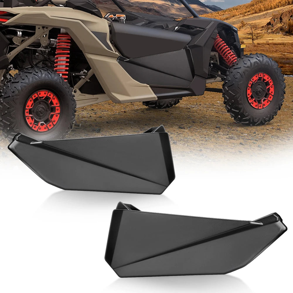 UTV Lower Door Panel Inserts Metal Frame for BRP 715002903 for Can-am Maverick X3 R RR 2 Doors 4x4 XRC Turbo DPS 2017-2024