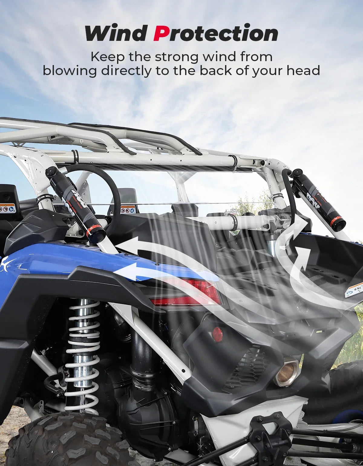 Rear Window Upgraded Sealing Rear Windshield for Can-am Maverick X3 Max R RR 4x4 XDS XRC XRS DS RS Turbo DPS 900 2/4 Doors