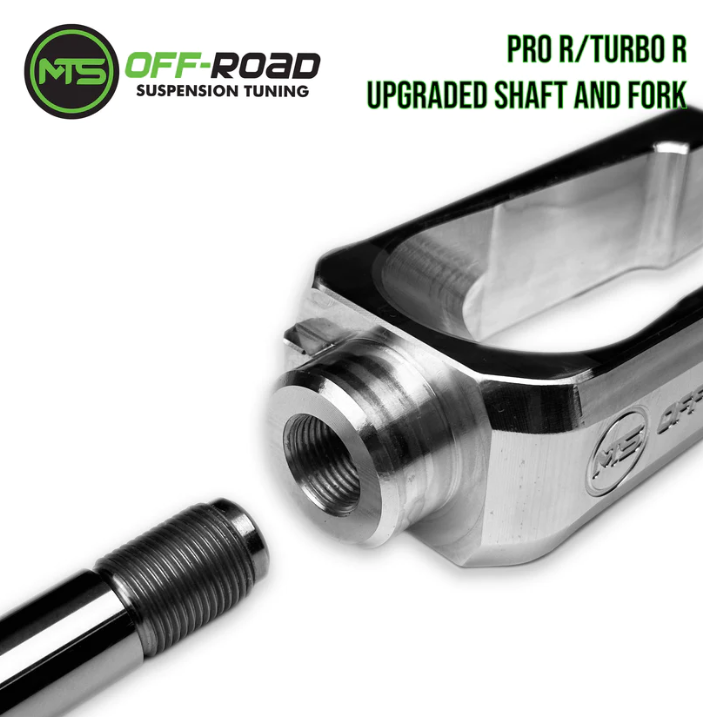 MTS Offroad Polaris Pro-R & Turbo-R Upgraded Front Fork Shafts & Shock Forks