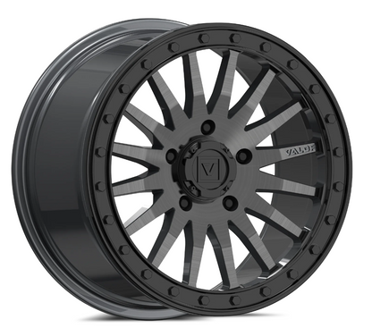 V06 BEADLOCK 15X8 +40 5X114.3 BRUSHED GUNMETAL