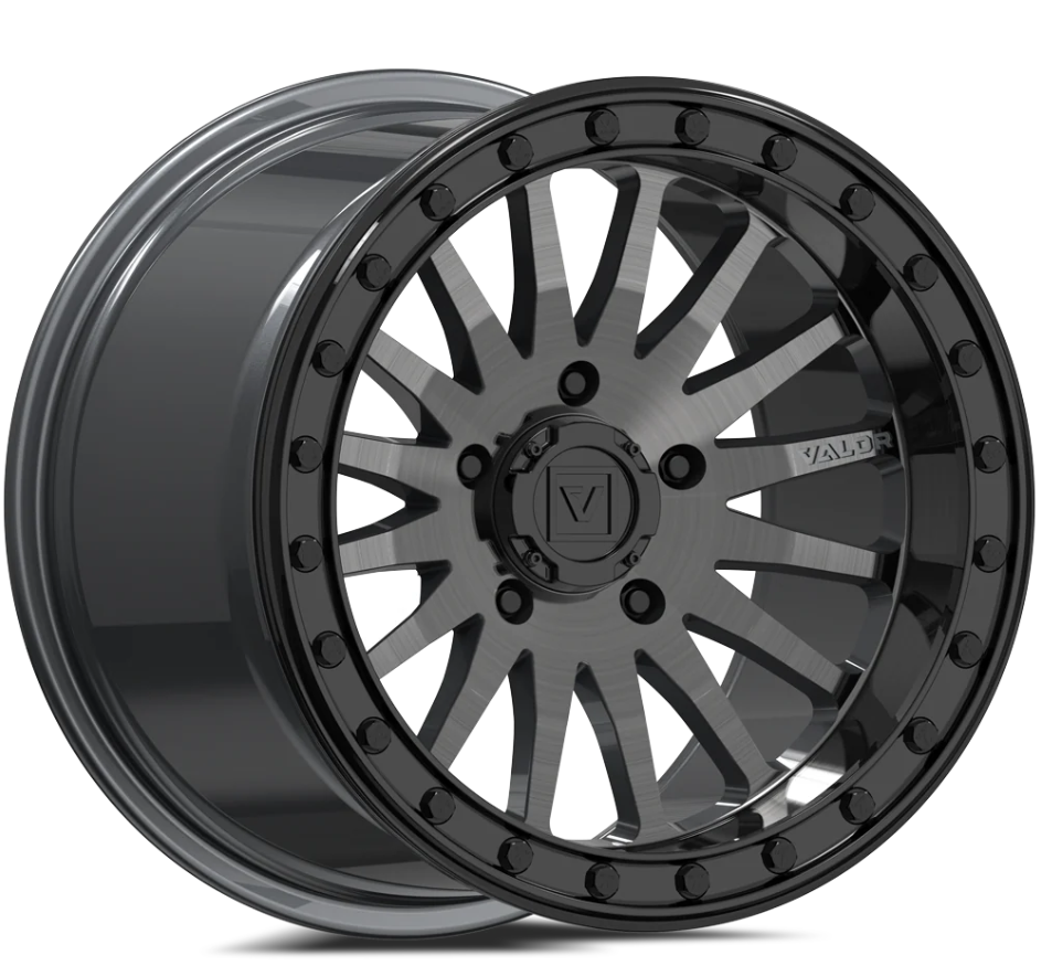 V06 BEADLOCK 15X8 +40 5X114.3 BRUSHED GUNMETAL