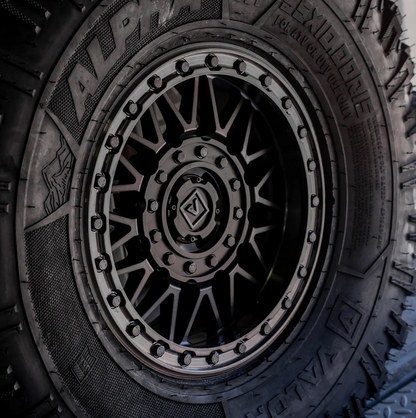 V08 BEADLOCK 15X7 +30MM 4X137/4X156 SATIN BLACK