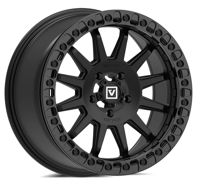 V09 BEADLOCK FLOW FORM 15X10 +00 5X114.3 SATIN BLACK