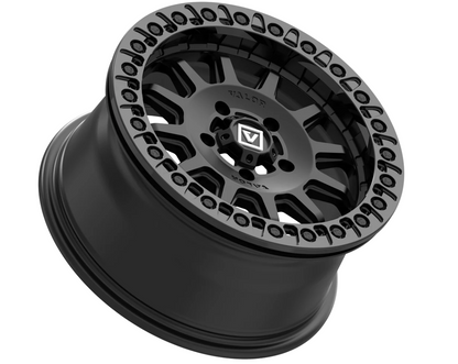 V09 BEADLOCK FLOW FORM 17X8 +40 6X139.7 SATIN BLACK