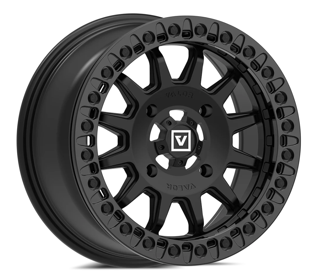 V09 BEADLOCK FLOW FORM 17X8 +40 6X139.7 SATIN BLACK