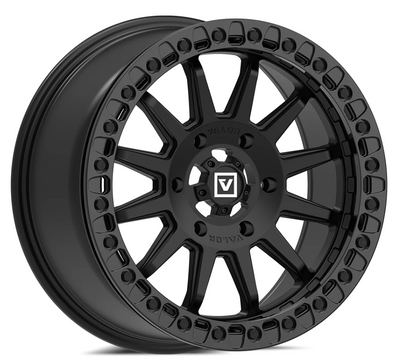 V09 BEADLOCK FLOW FORM 17X8 +40 6X139.7 SATIN BLACK