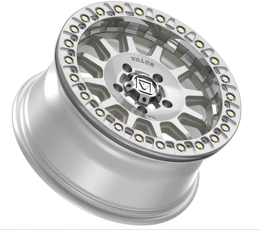 V09 BEADLOCK FLOW FORM 17X8 +40 6X139.7 RAW MACHINED