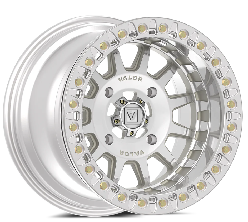 V09 BEADLOCK FLOW FORM 17X8 +40 6X139.7 RAW MACHINED