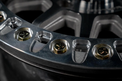 V09 BEADLOCK FLOW FORM 17X8 +40 4X156 RAW MACHINED