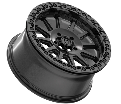 V09 BEADLOCK FLOW FORM 17X8 +40 5X114.3 BRUSHED CHARCOAL