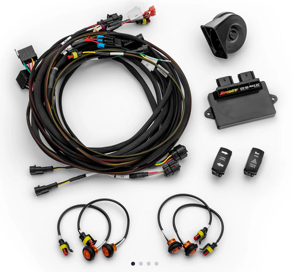 PLUG & PLAY DELUXE SELF CANCELING TURN SIGNAL KIT CANAM DEFENDER TRAXTER