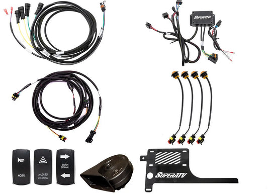 PLUG & PLAY DELUXE TURN SIGNAL KIT POLARIS RZR XP TURBO