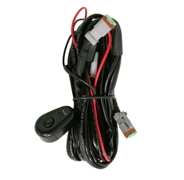 HYPER LED Light Bar Wiring Loom 12v Single Connector SKU: 174.0200