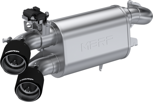 Slip-on, Active Exhaust, Dual out
