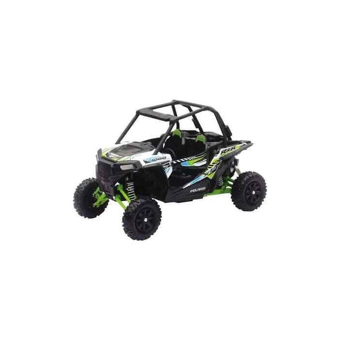 MODEL DIE CAST POLARIS RZR XP1000, BLACK, WHITE & GREEN