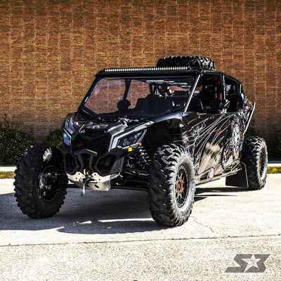 S3 Power Sports Can-Am Maverick X3 High Clearance A-Arm Kit - 64" 2017+ Non Smart-Shox