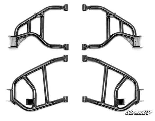 Yamaha Wolverine X2/X4 HC Rear A-Arms, SUPER ATV, AA-Y-WV-R-1.5-HC-02, BUSHINGS INCLUDED, NO BALL JOINT INCLUDED
