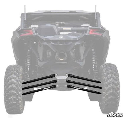 Can-Am Maverick X3 Tubed Radius Arm SET, SUPER ATV, RA-CA-X3-TU-02, KIT CONTAINS 6 ARMS